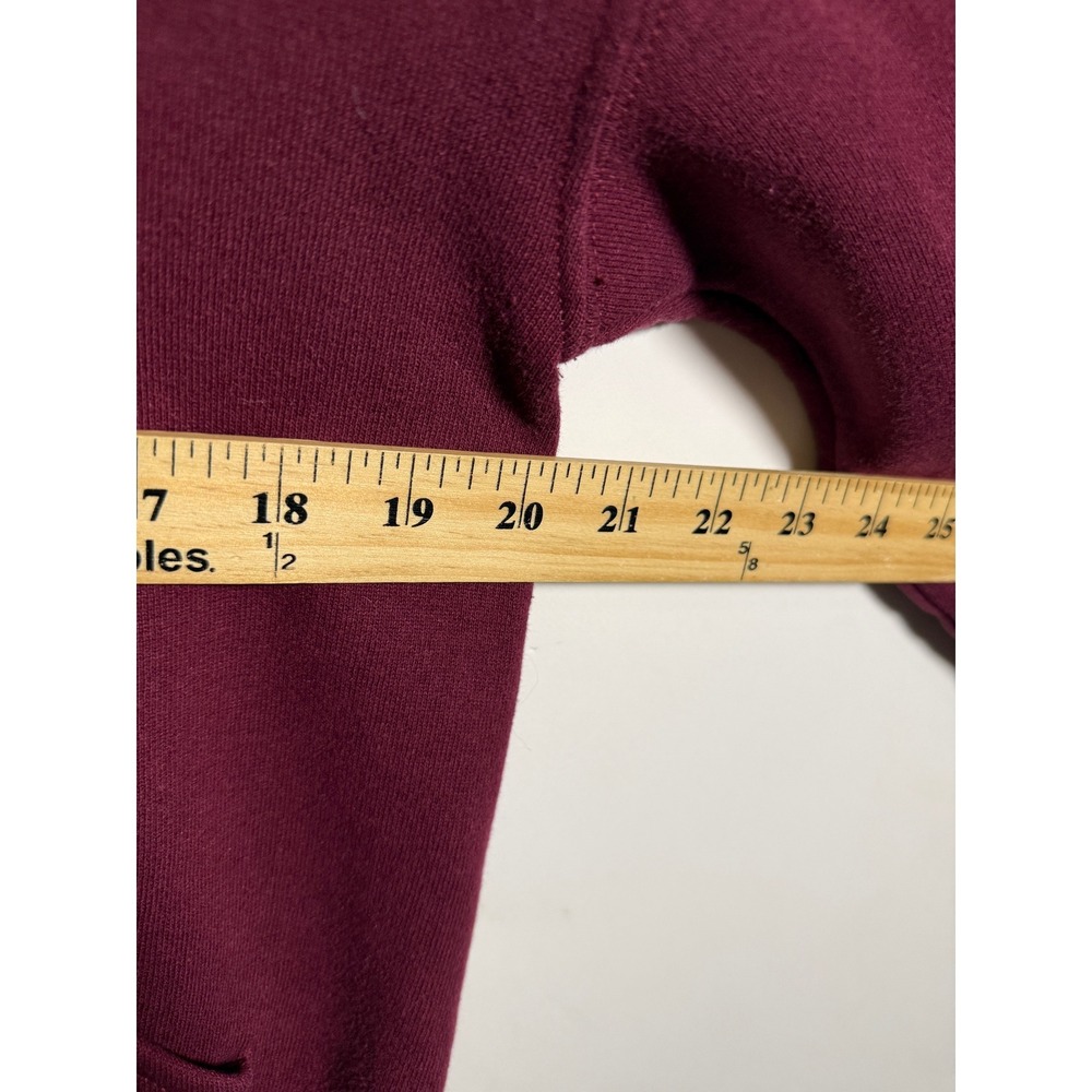 Russell Athletic College of Charleston Hoodie Maroon Mens Small Sweatshirt - Picture 6 of 7